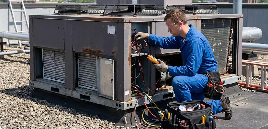 Package Unit Maintenance in Soledad