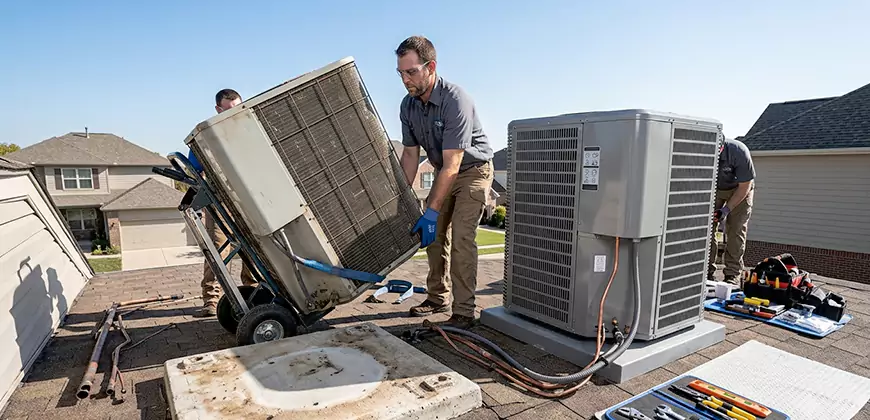Emergency Air Conditioning Unit Swap in Soledad