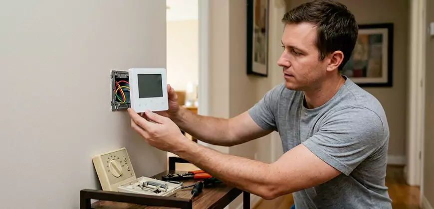 AC Control Panel Replacement in Soledad