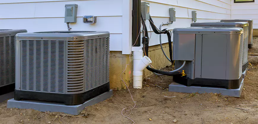 Central Air Condenser Setup in Soledad
